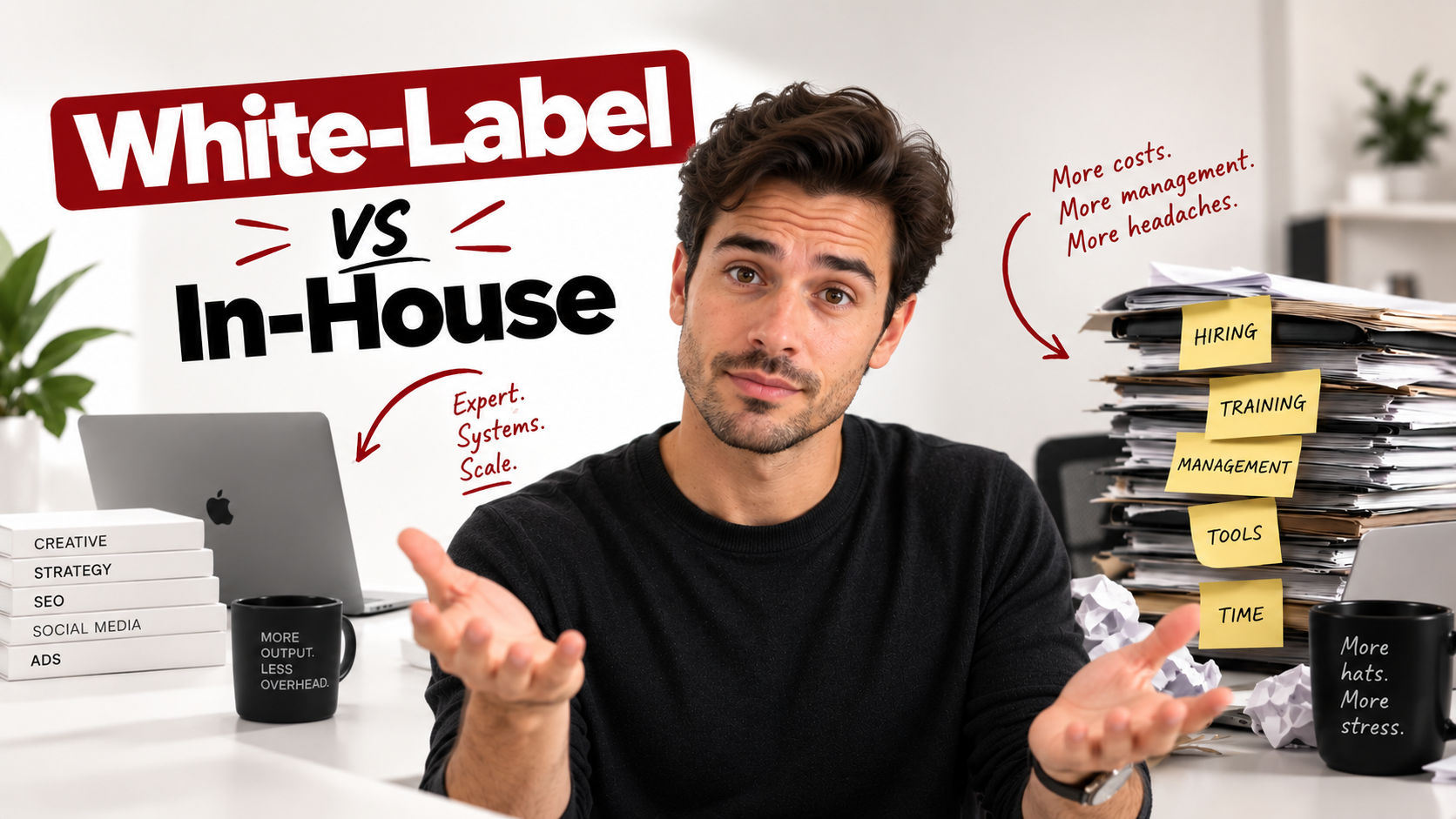 White-Label Marketing vs. In-House Hiring: Which Is Better for Agency Growth?